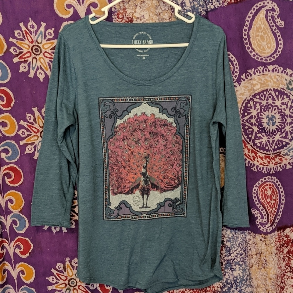 3/4 sleeve t shirt